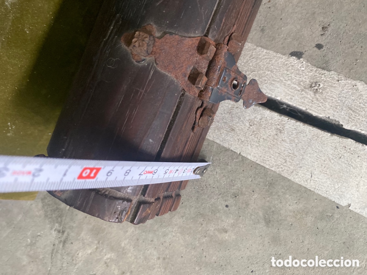 Antig&uuml;edades: Caja de madera antigua para joyas - Foto 5