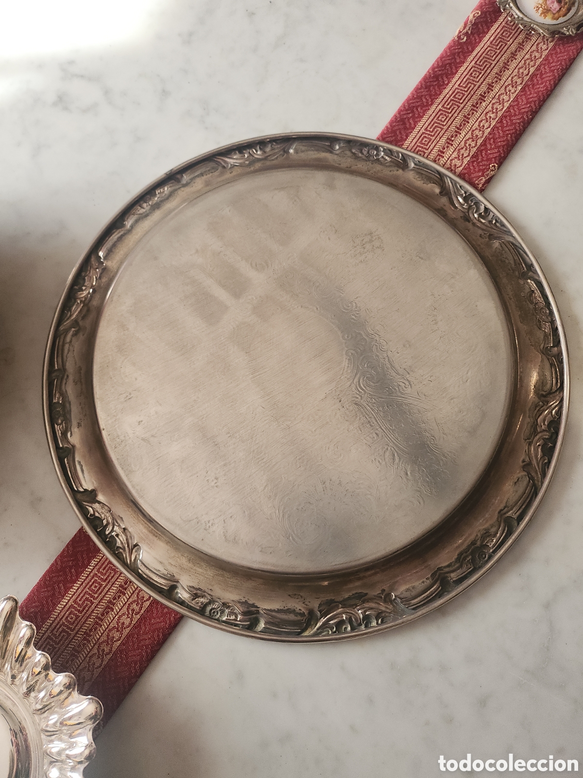 Antig&uuml;edades: Sopera antigua con ba&ntilde;o de plata - Foto 5