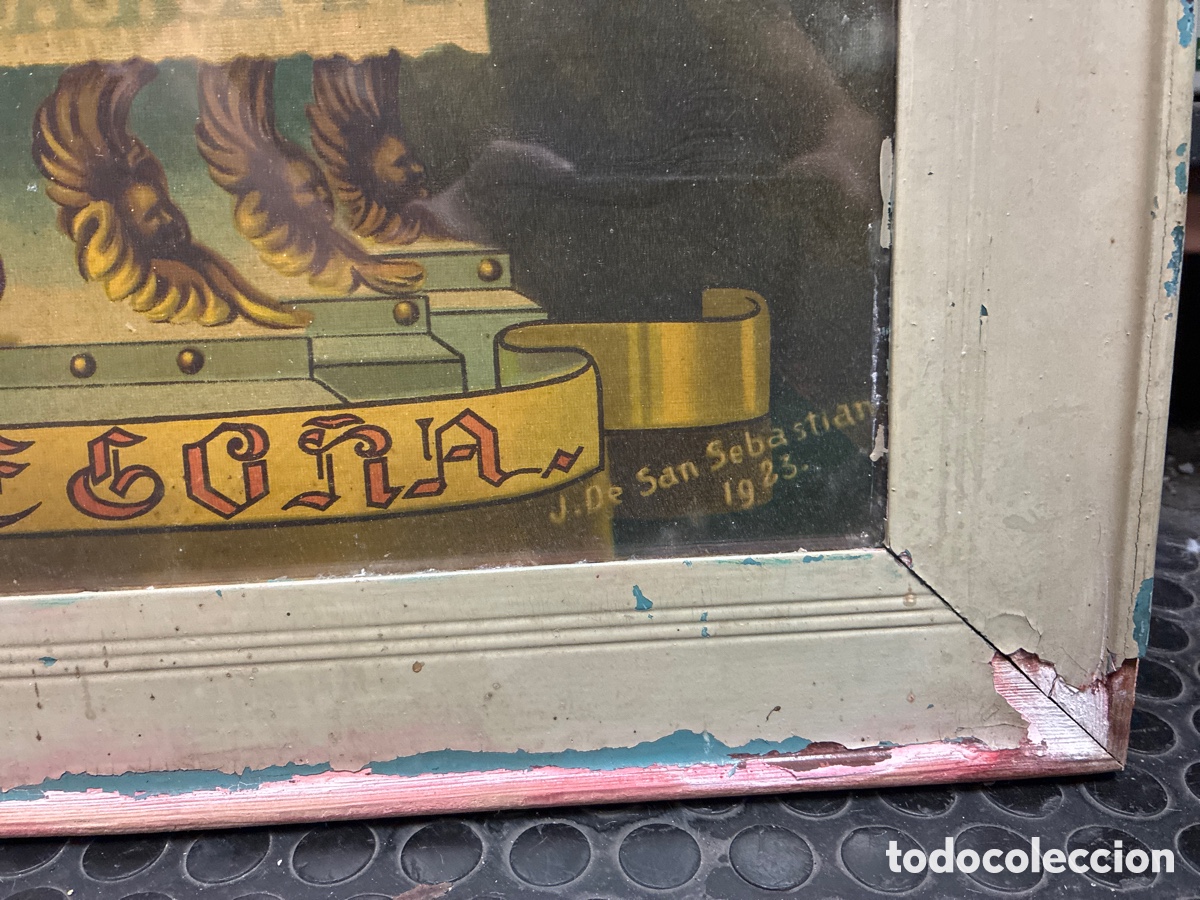 Antig&uuml;edades: Cuadro de Nuestra Se&ntilde;ora de Bego&ntilde;a. - Foto 6