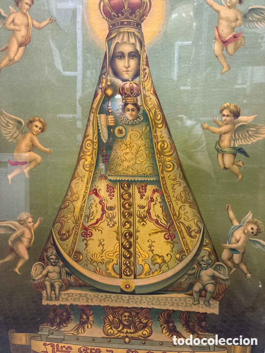 Antig&uuml;edades: Cuadro de Nuestra Se&ntilde;ora de Bego&ntilde;a. - Foto 8