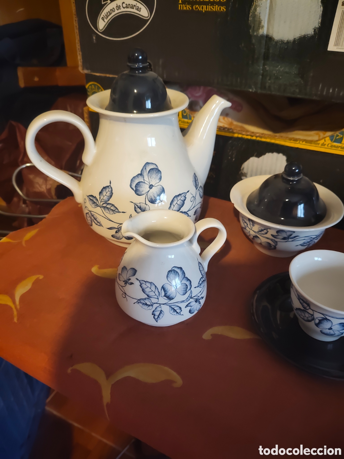 Antig&uuml;edades: Juego de caf&eacute; de Pontesa - Foto 2