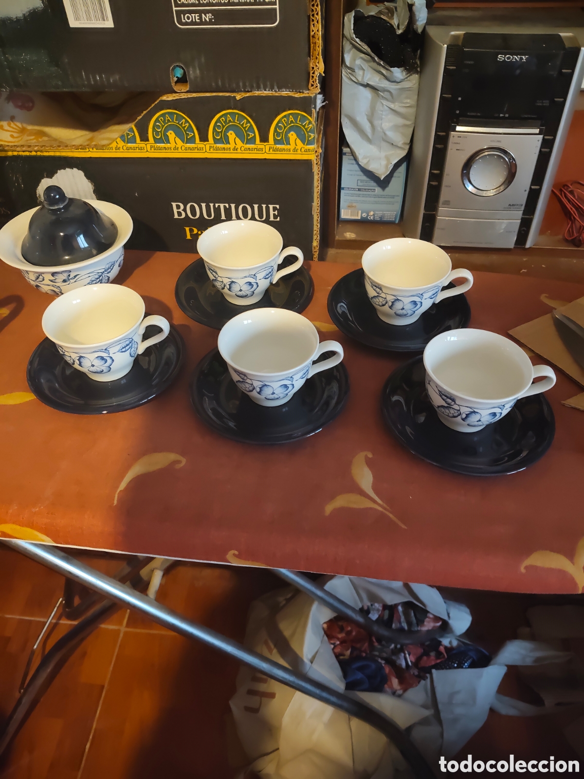 Antig&uuml;edades: Juego de caf&eacute; de Pontesa - Foto 3