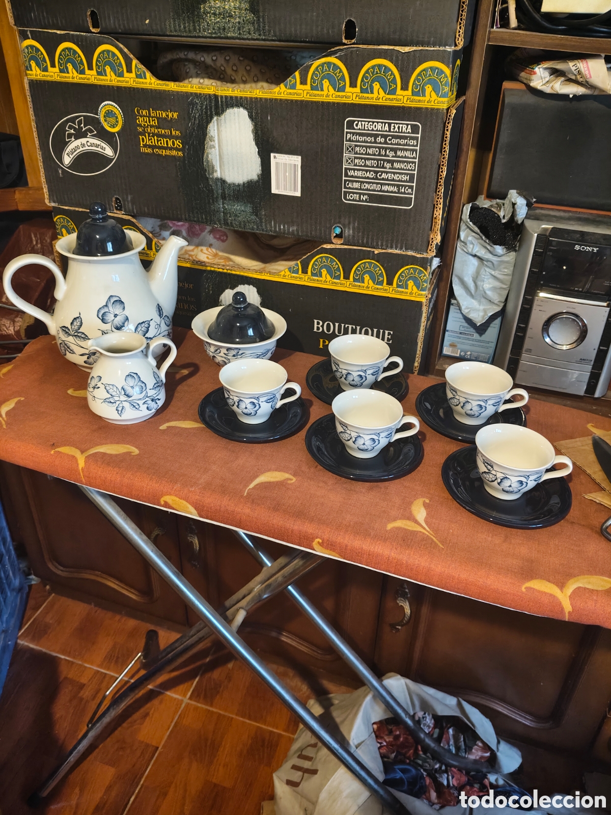 Antig&uuml;edades: Juego de caf&eacute; de Pontesa - Foto 1
