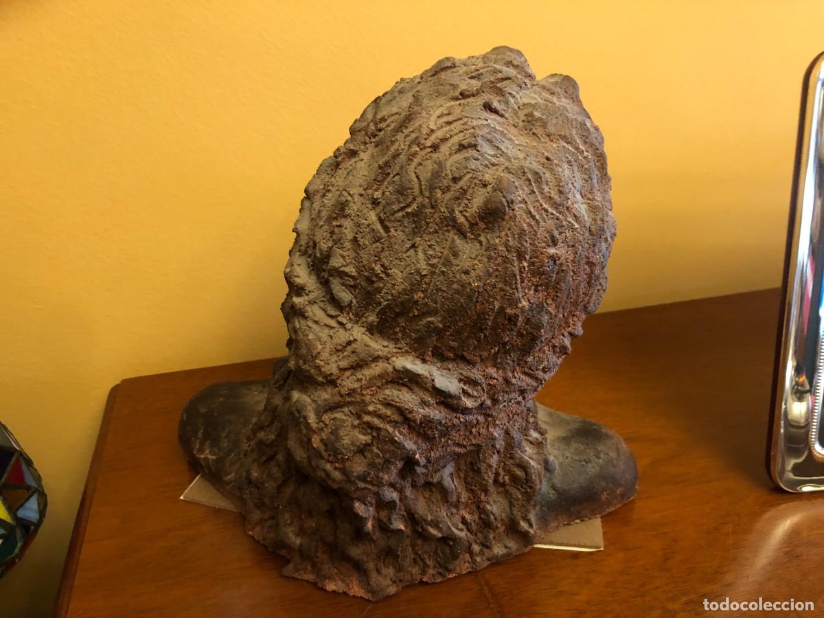 Antig&uuml;edades: BUSTO DE BARRO FIRMADO - Foto 2