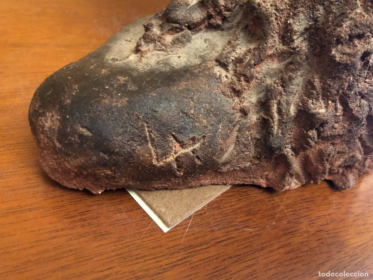 Antig&uuml;edades: BUSTO DE BARRO FIRMADO - Foto 3