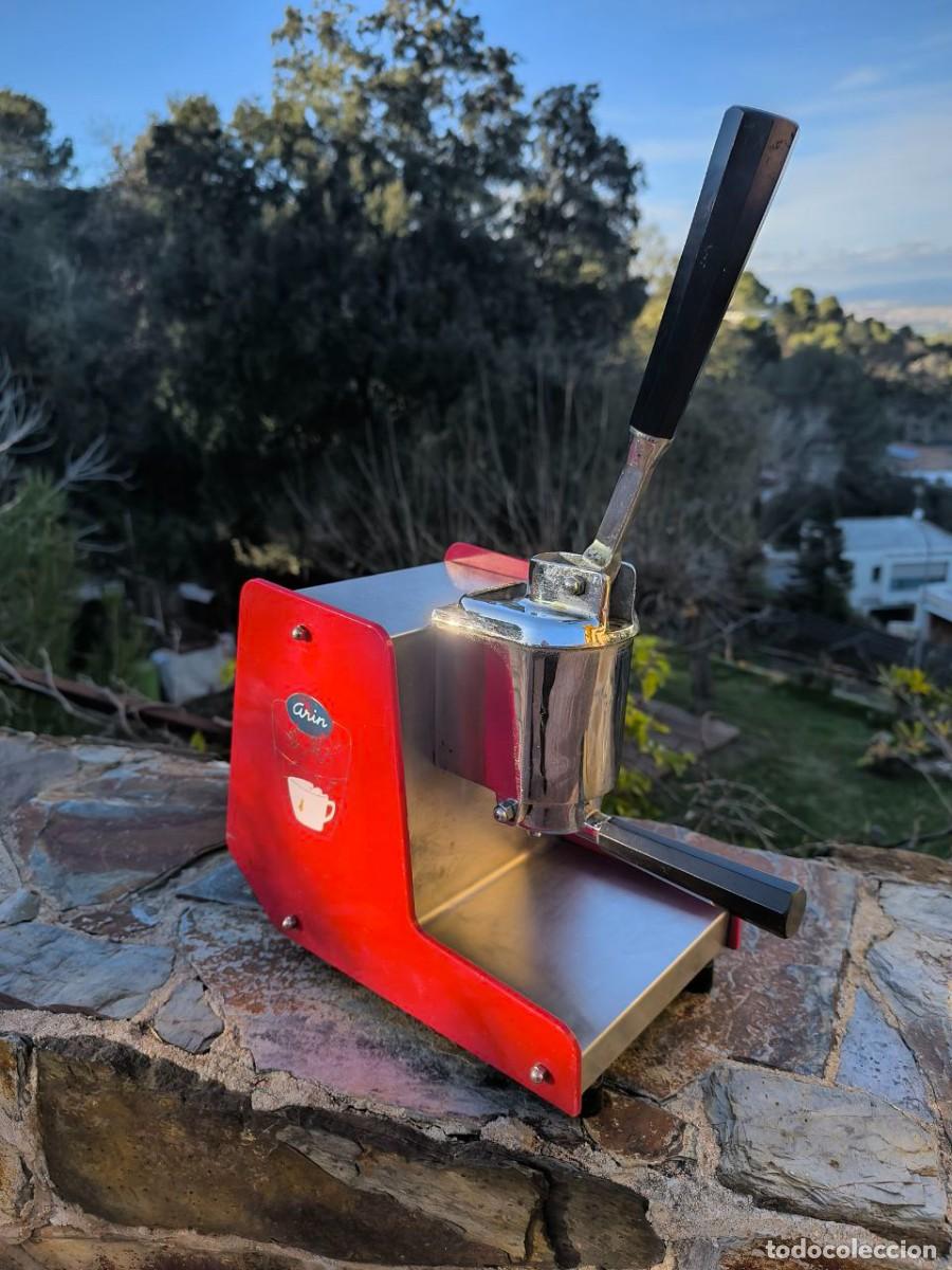 Antiguidades: CAFETERA EXPRES A&Ntilde;OS 70 MARCA ARIN 500W 220V FUNCIONANDO