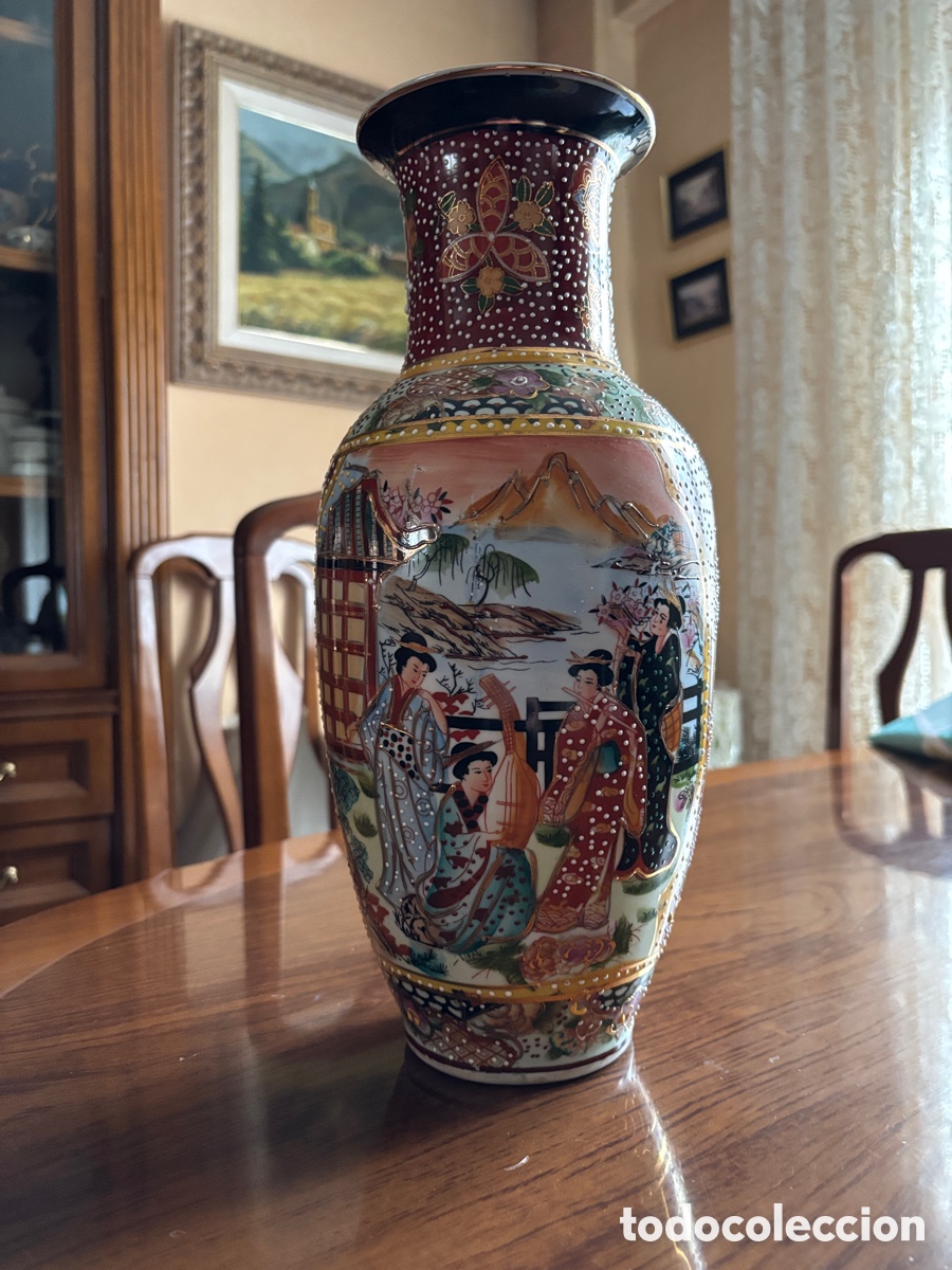 Antig&uuml;edades: Jarr&oacute;n motivos japoneses - Foto 3