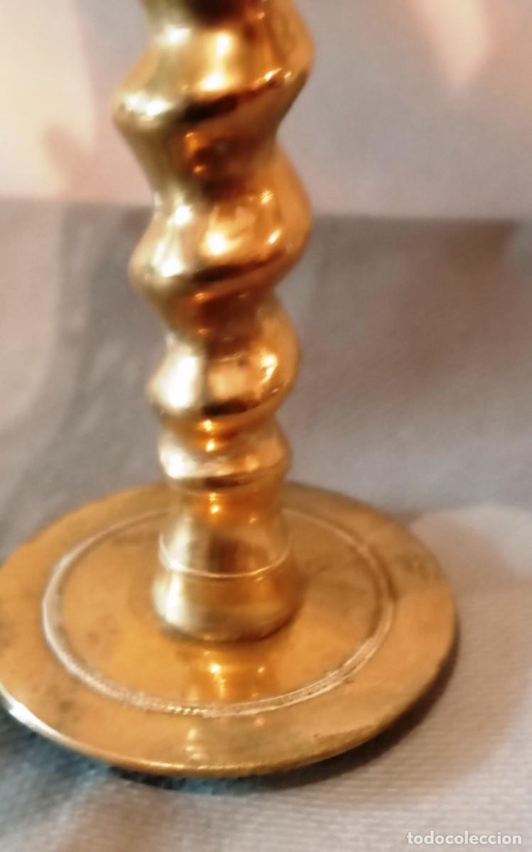 Antig&uuml;edades: L&aacute;mpara de aceite antigua de bronce - Foto 12