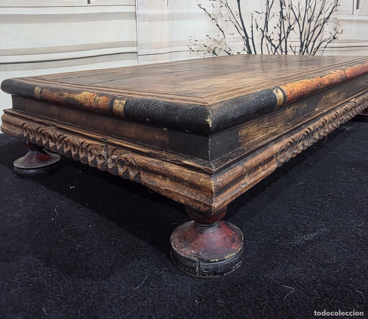 Antig&uuml;edades: Mesa de centro antigua de estilo Bajot, - Foto 1