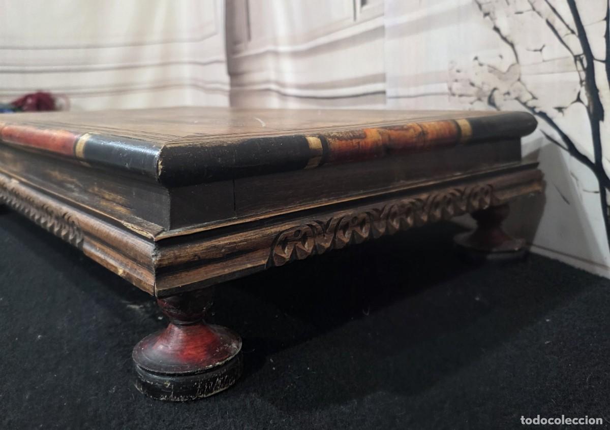 Antig&uuml;edades: Mesa de centro antigua de estilo Bajot, - Foto 3