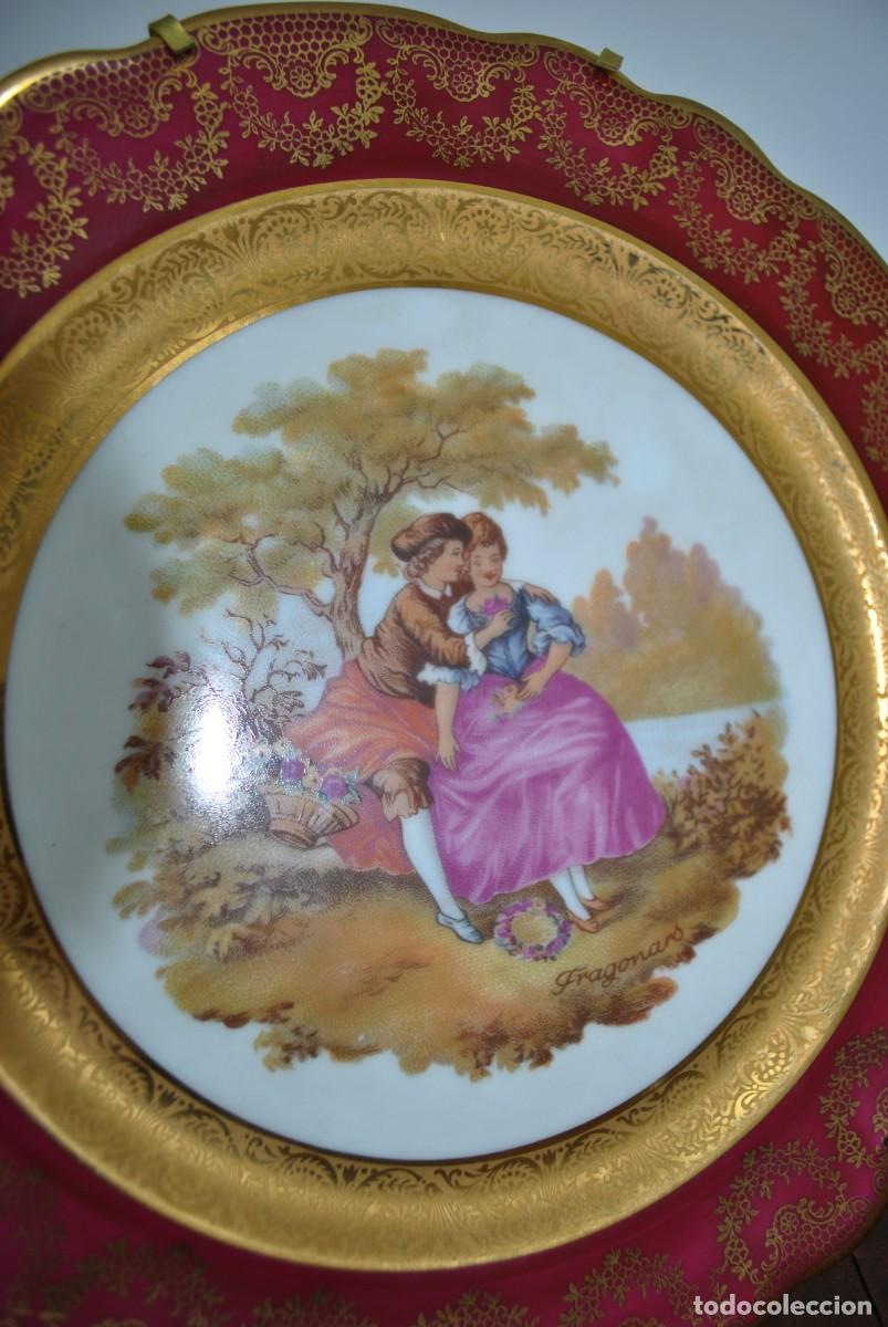 Antig&uuml;edades: PLATO PORCELANA LIMOGES - Foto 2