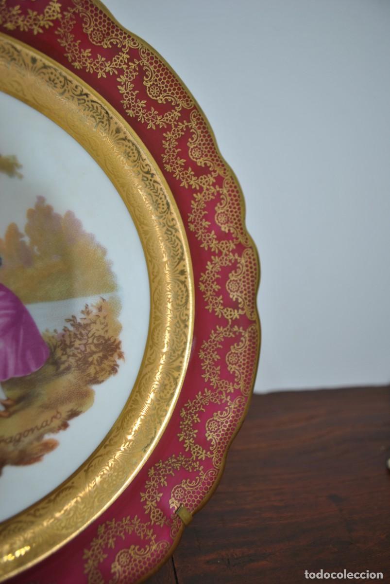 Antig&uuml;edades: PLATO PORCELANA LIMOGES - Foto 4