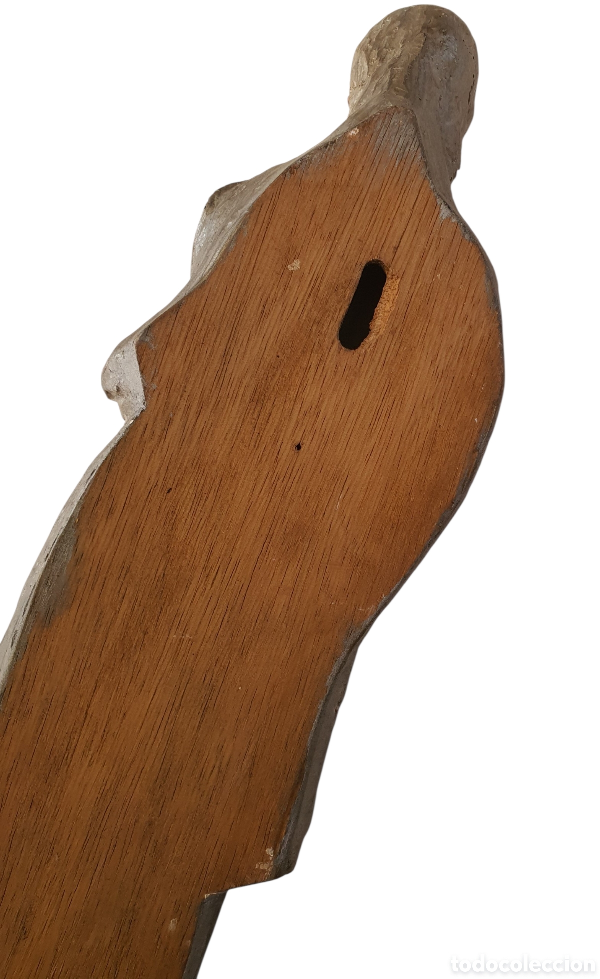 Antig&uuml;edades: Escuela de Olot - Inmaculada Concepci&oacute;n.Pasta de Madera.Olot. - Foto 12