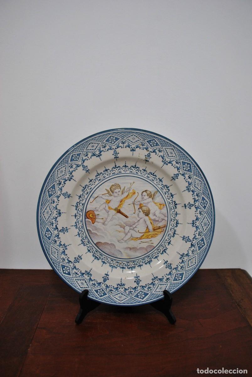 Antig&uuml;edades: PLATO DE CER&Aacute;MICA ALCORA - Foto 1