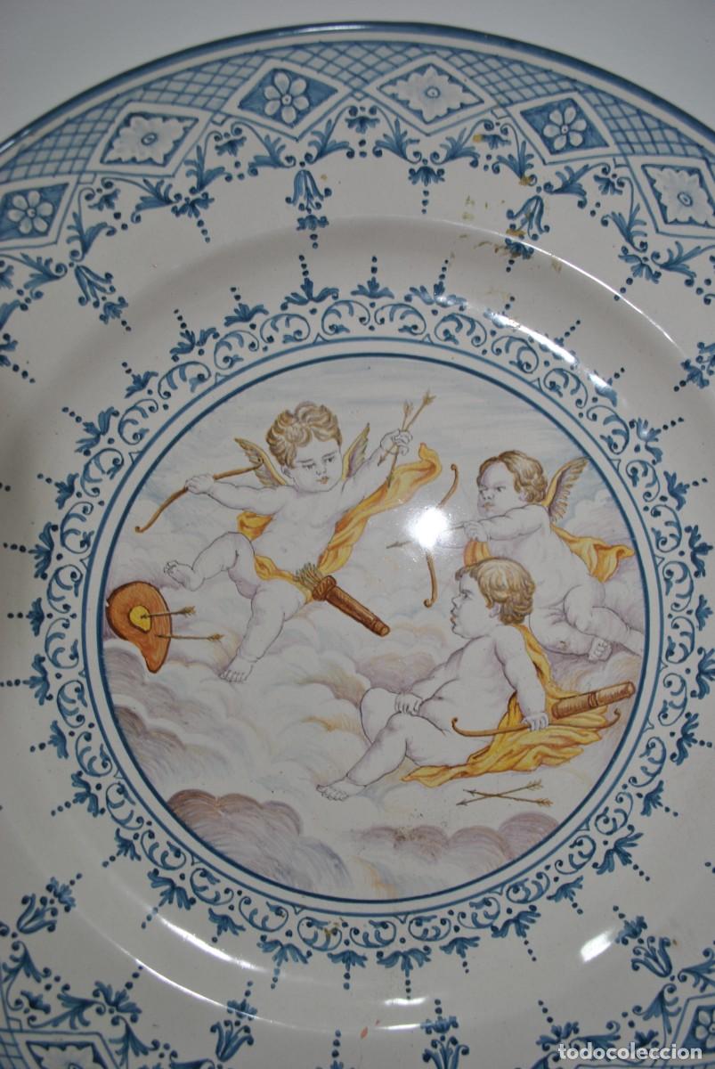 Antig&uuml;edades: PLATO DE CER&Aacute;MICA ALCORA - Foto 2