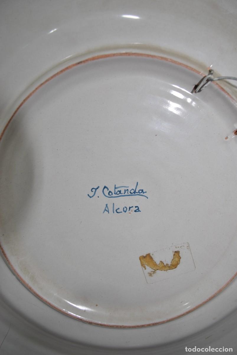 Antig&uuml;edades: PLATO DE CER&Aacute;MICA ALCORA - Foto 5
