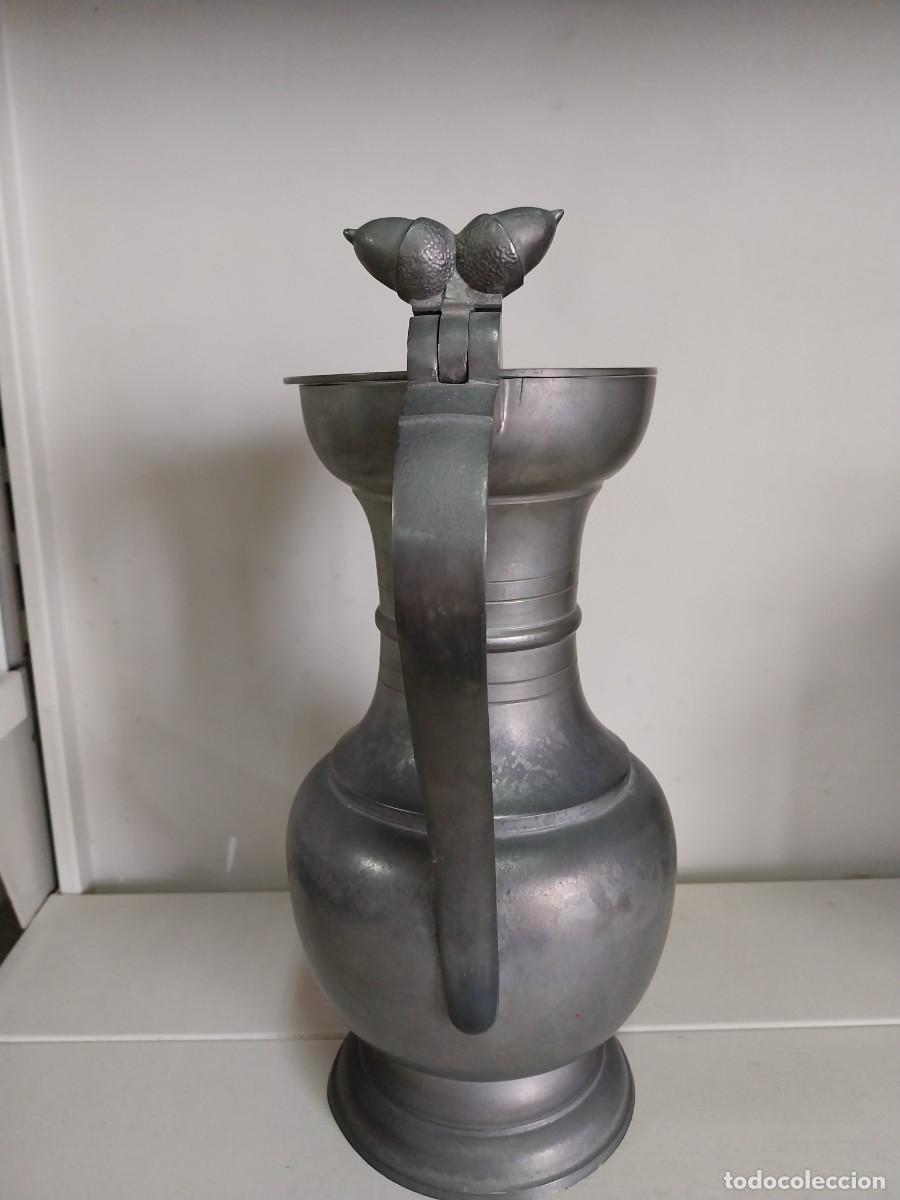 Antig&uuml;edades: ANTIGUA JARRA DE ESTA&Ntilde;O CON TAPA - Foto 2