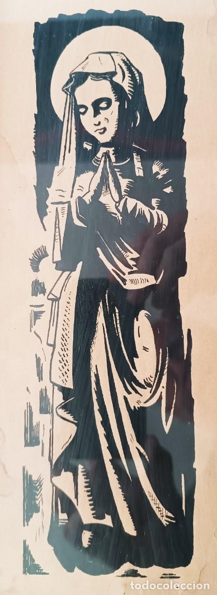 Antig&uuml;edades: 2 CUADRITOS RELIGIOSOS - Foto 2