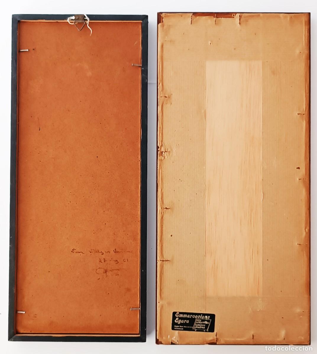 Antig&uuml;edades: 2 CUADRITOS RELIGIOSOS - Foto 4