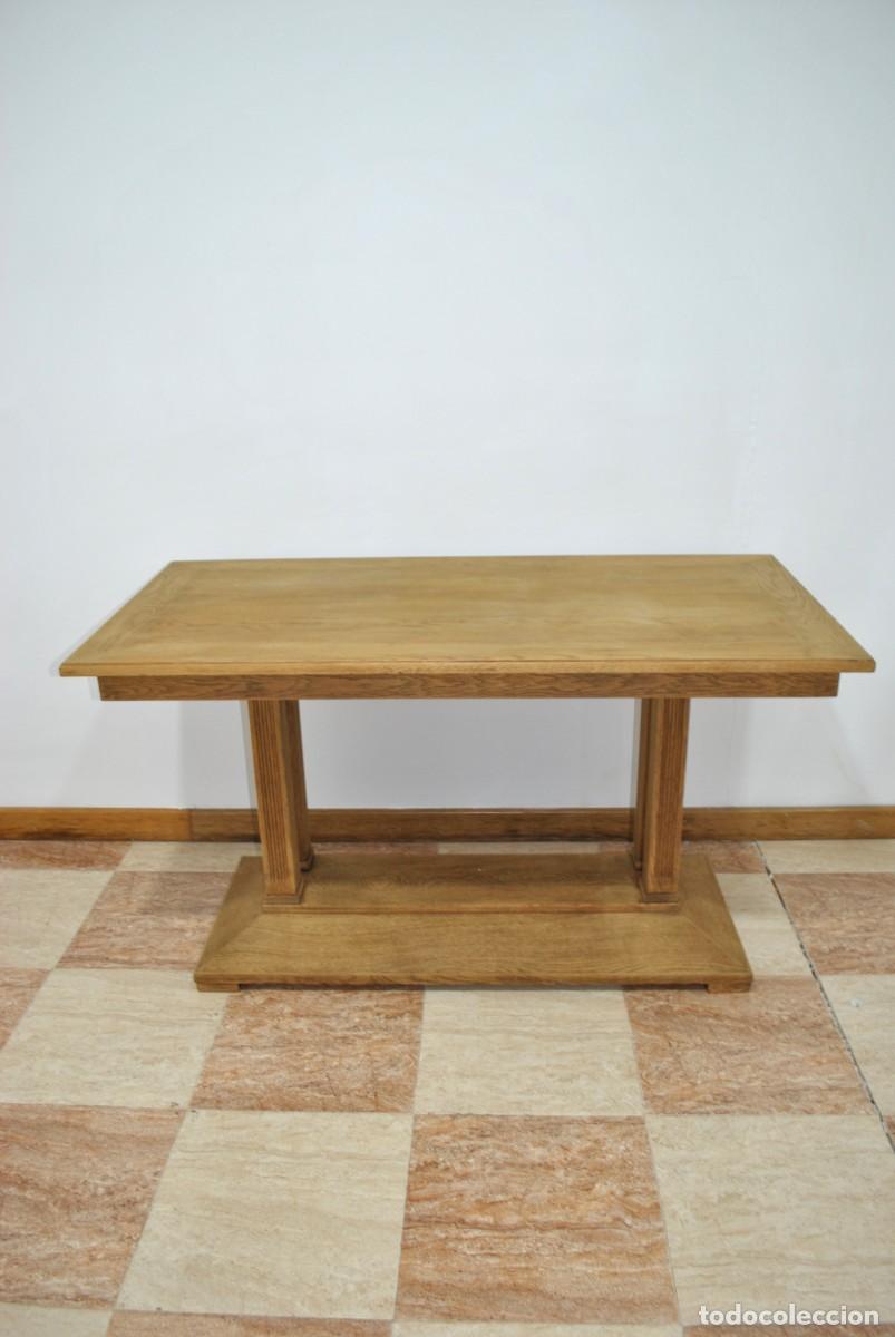 Antig&uuml;edades: MESA DE COMEDOR ROBLE ART D&Eacute;CO - Foto 3
