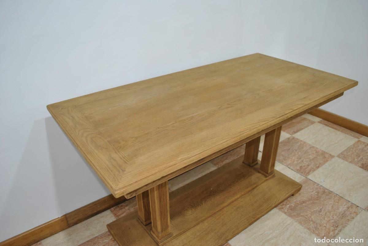 Antig&uuml;edades: MESA DE COMEDOR ROBLE ART D&Eacute;CO - Foto 5
