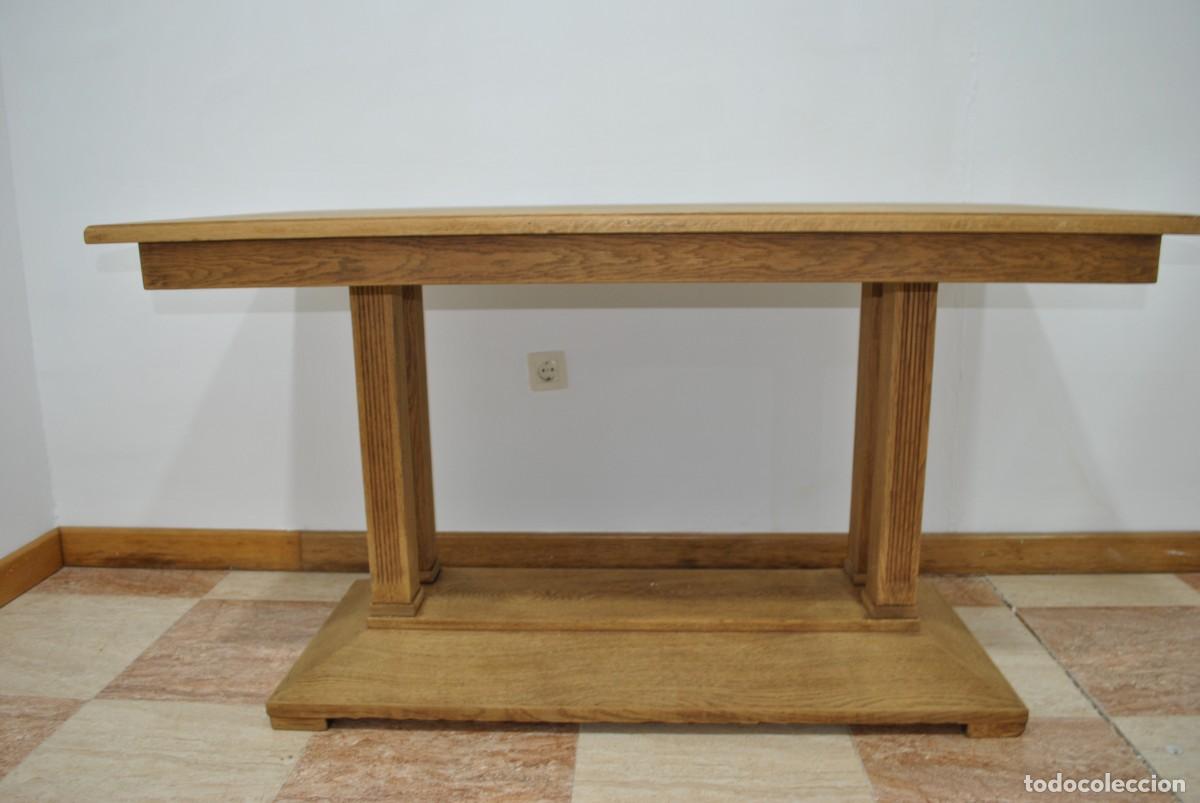 Antig&uuml;edades: MESA DE COMEDOR ROBLE ART D&Eacute;CO - Foto 6