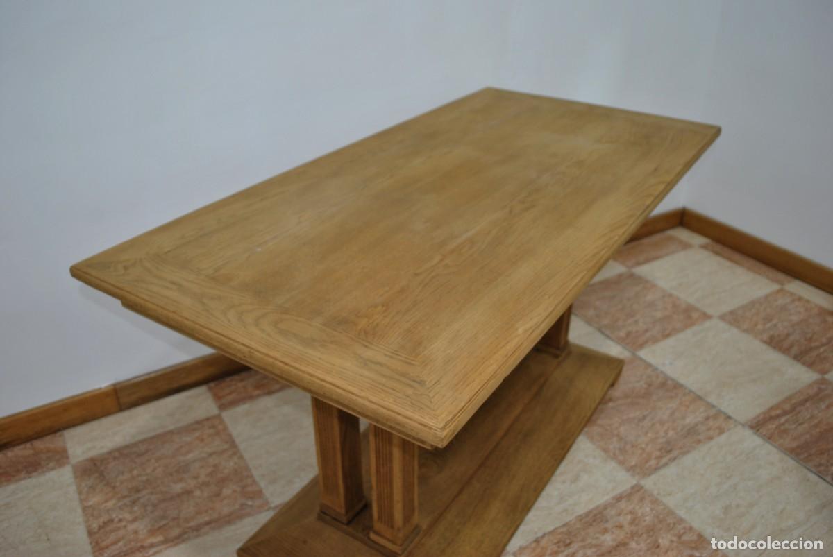Antig&uuml;edades: MESA DE COMEDOR ROBLE ART D&Eacute;CO - Foto 7