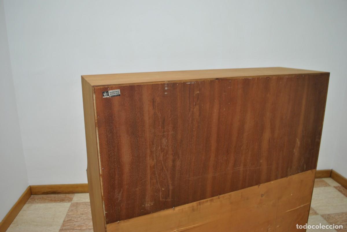 Antig&uuml;edades: ESCRITORIO SECRETER DAN&Eacute;S MID CENTURY - Foto 9