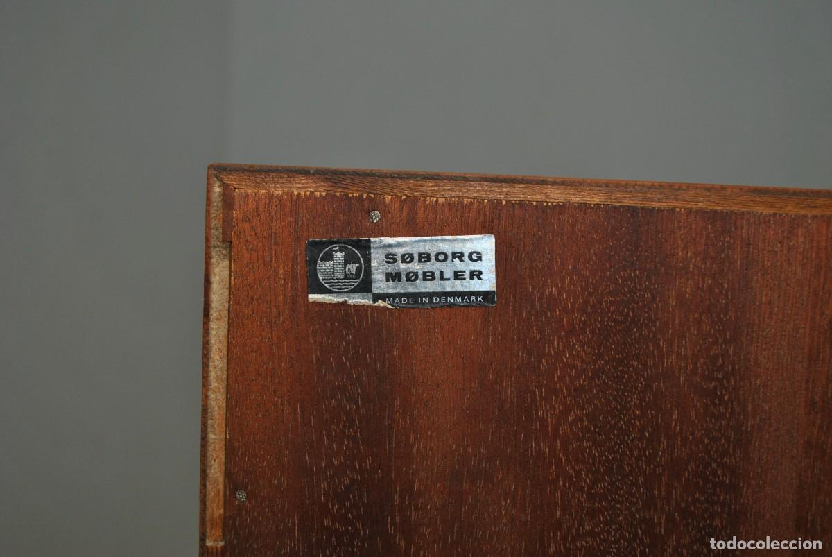 Antig&uuml;edades: ESCRITORIO SECRETER DAN&Eacute;S MID CENTURY - Foto 10