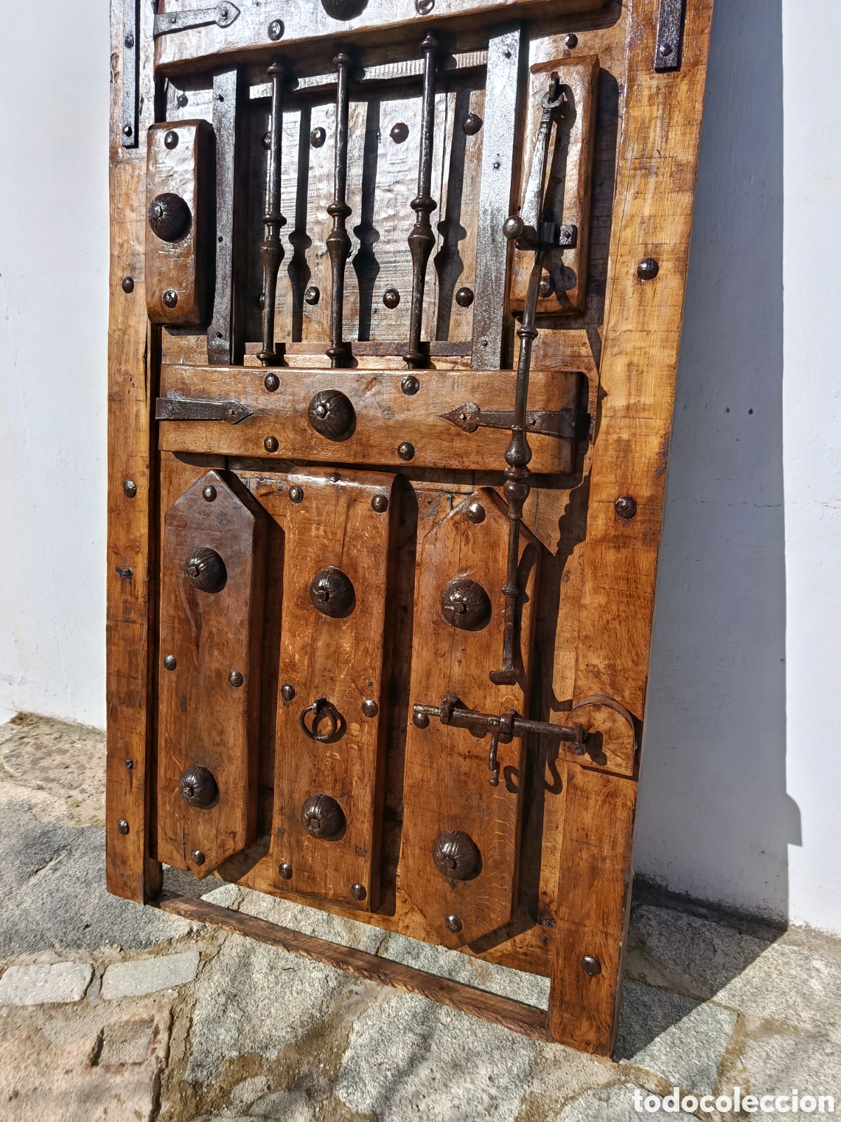 Antig&uuml;edades: Puerta de Roble maciza - Foto 4