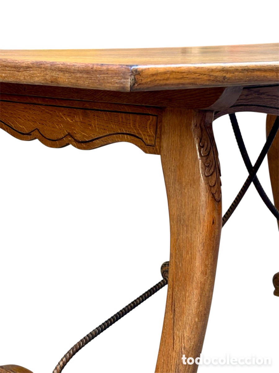 Antig&uuml;edades: Mesa provenzal francesa Circa 1.920. - Foto 5