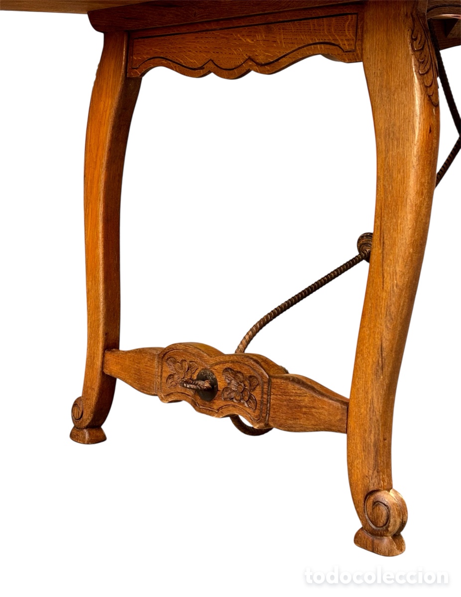 Antig&uuml;edades: Mesa provenzal francesa Circa 1.920. - Foto 6