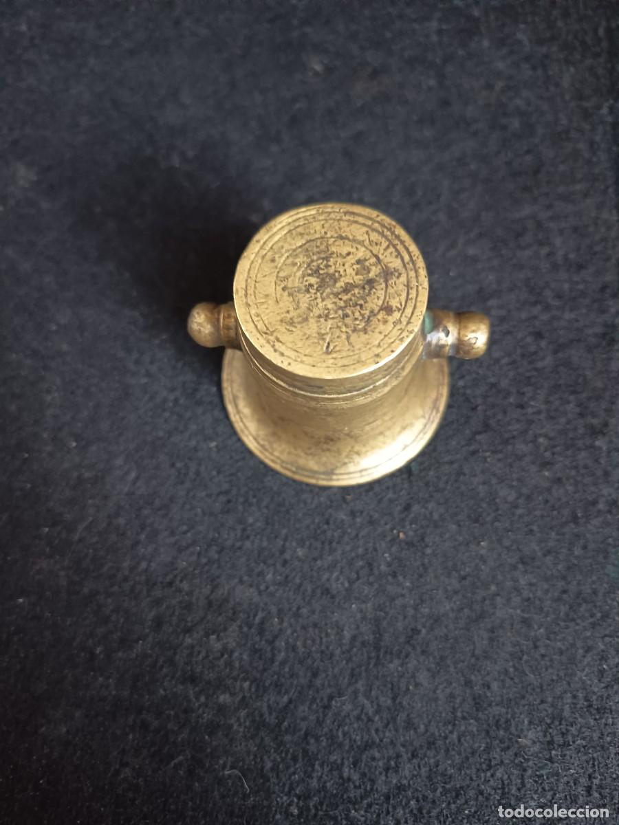 Antig&uuml;edades: Almirez antiguo de bronce - Foto 3