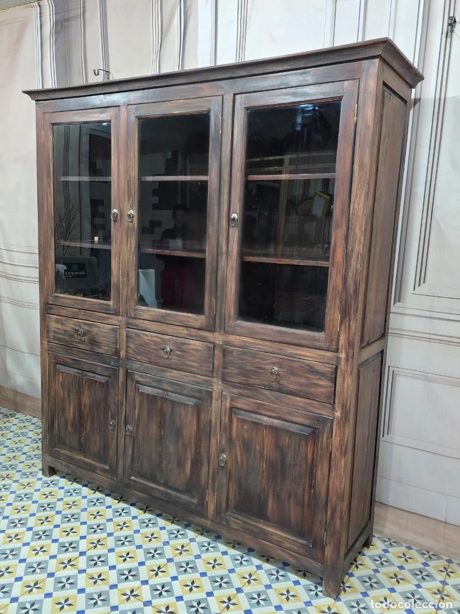 Antig&uuml;edades: Vitrina o buffetkast de estilo r&uacute;stico - Foto 4