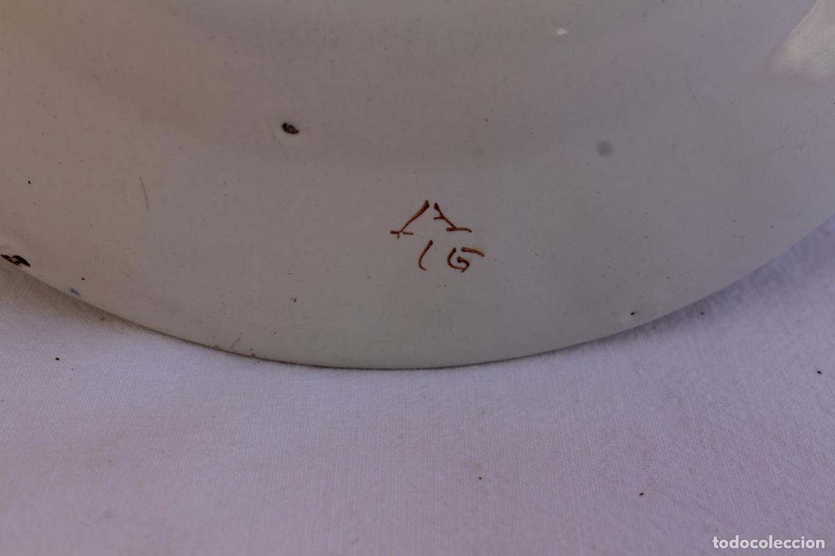 Antig&uuml;edades: PLATO DE CERAMICA DE ALCORA - Foto 5