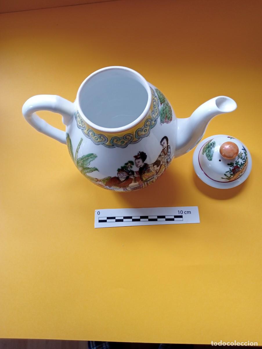 Antig&uuml;edades: Tetera porcelana Macao - Foto 7