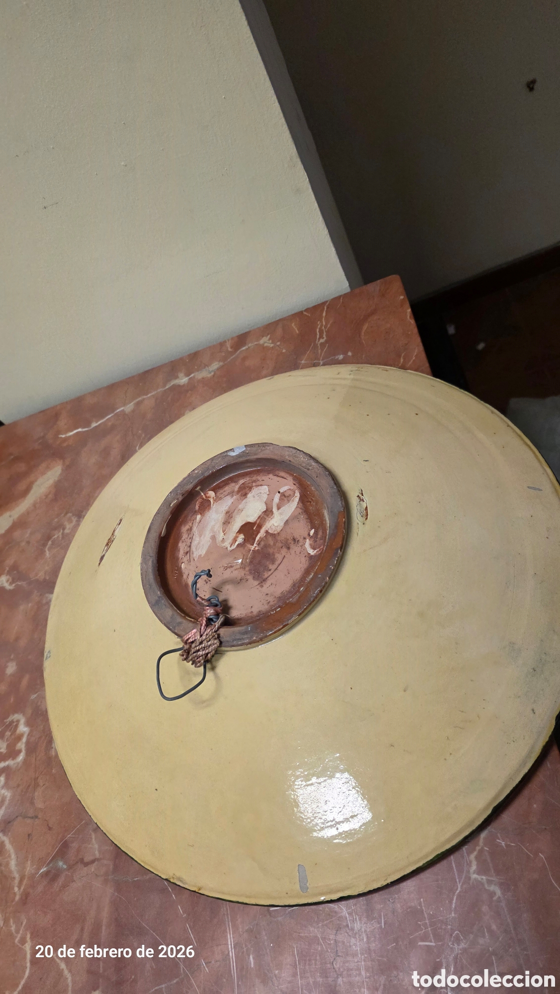 Antig&uuml;edades: Gran plato gallo para colgar - Foto 5