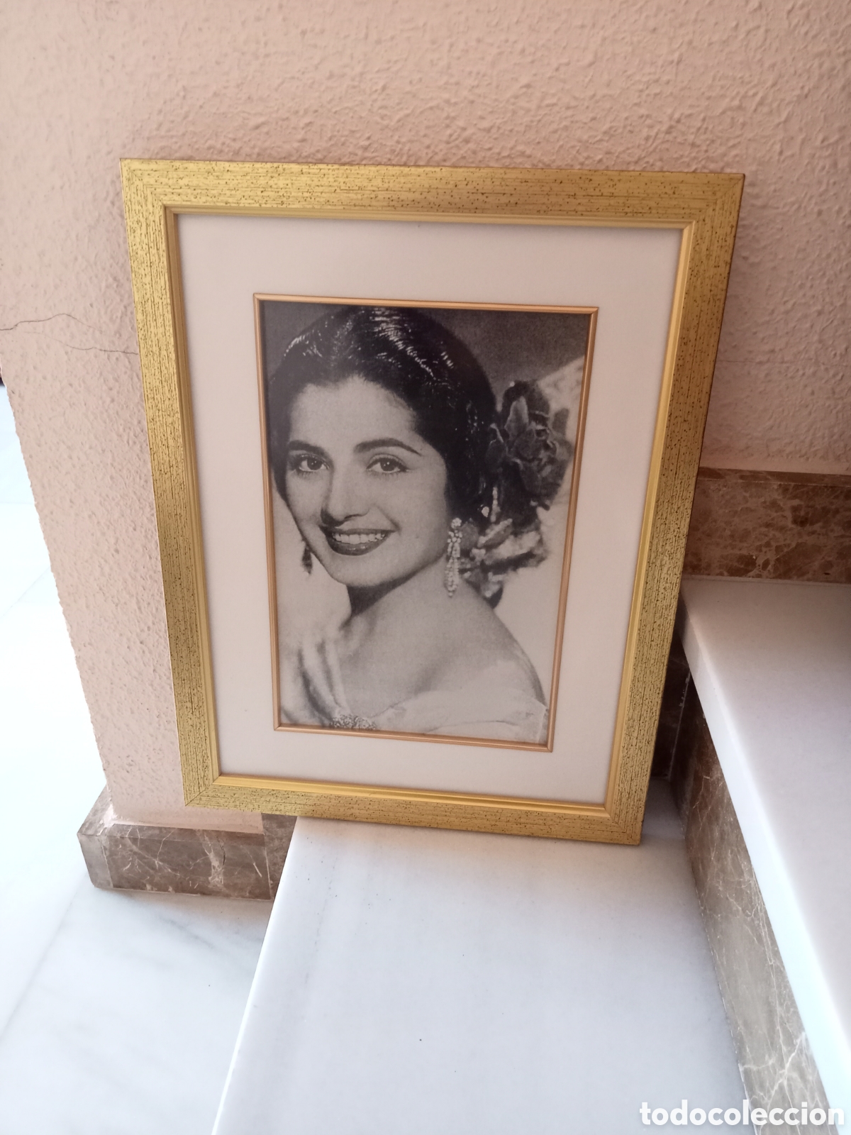 Antig&uuml;edades: Cuadro Juanita Reina. - Foto 3