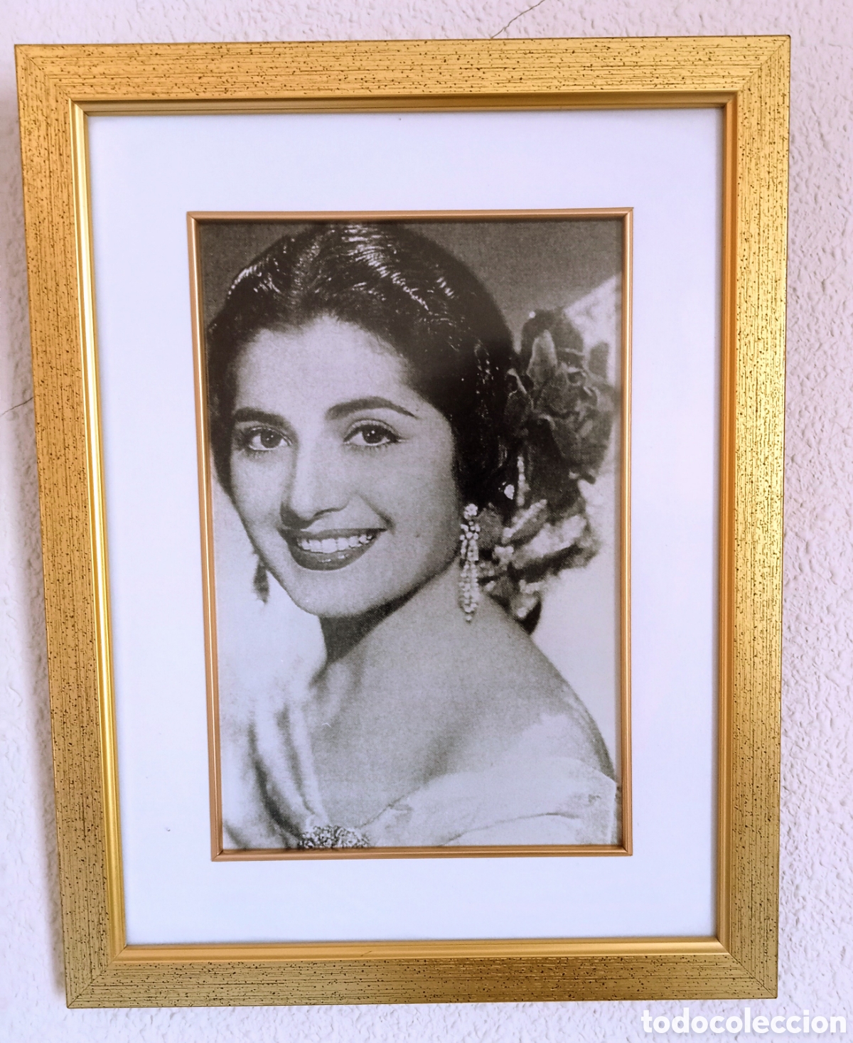 Antig&uuml;edades: Cuadro Juanita Reina. - Foto 1