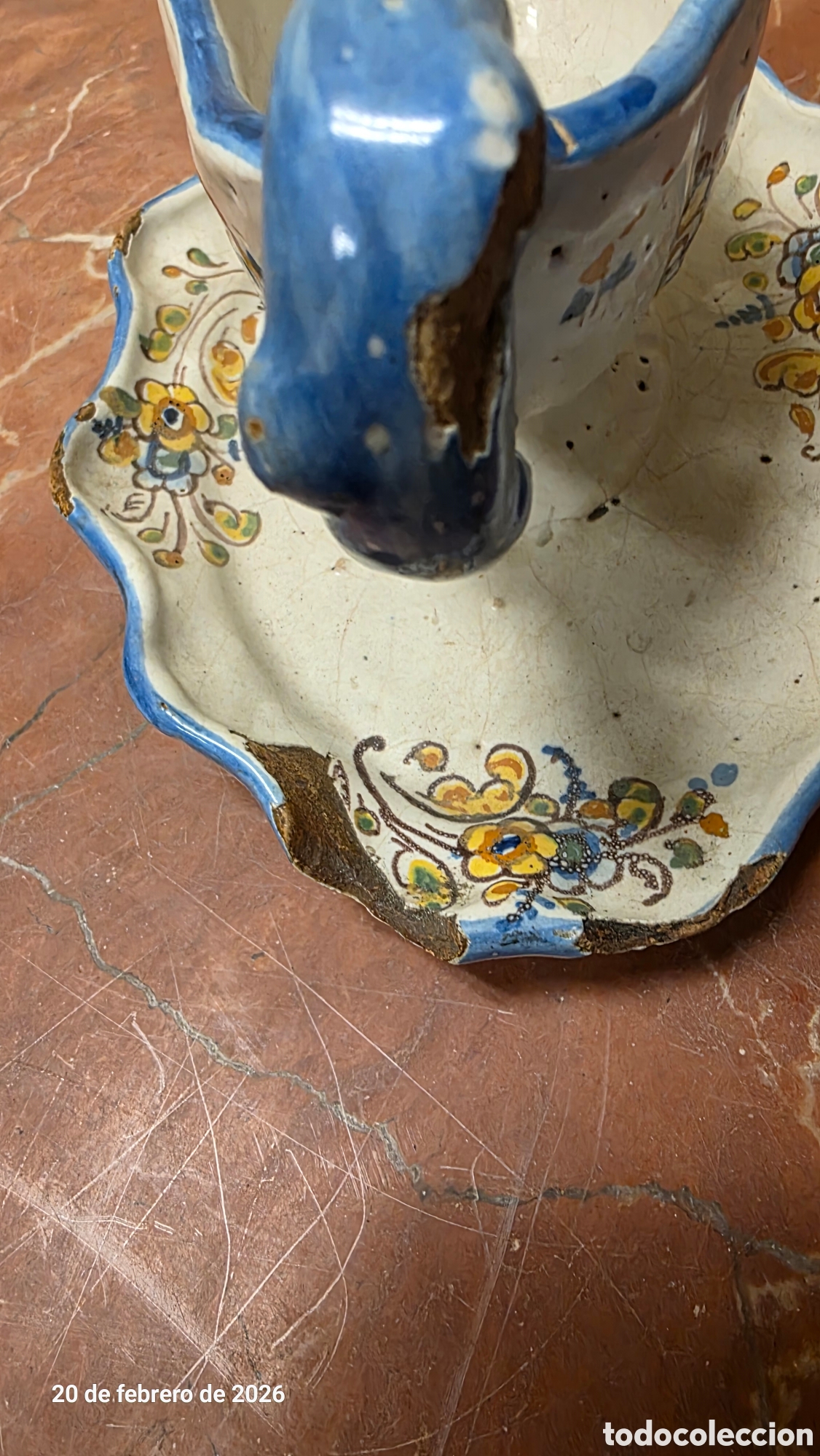 Antig&uuml;edades: Ensaladera talavera pineiro - Foto 5