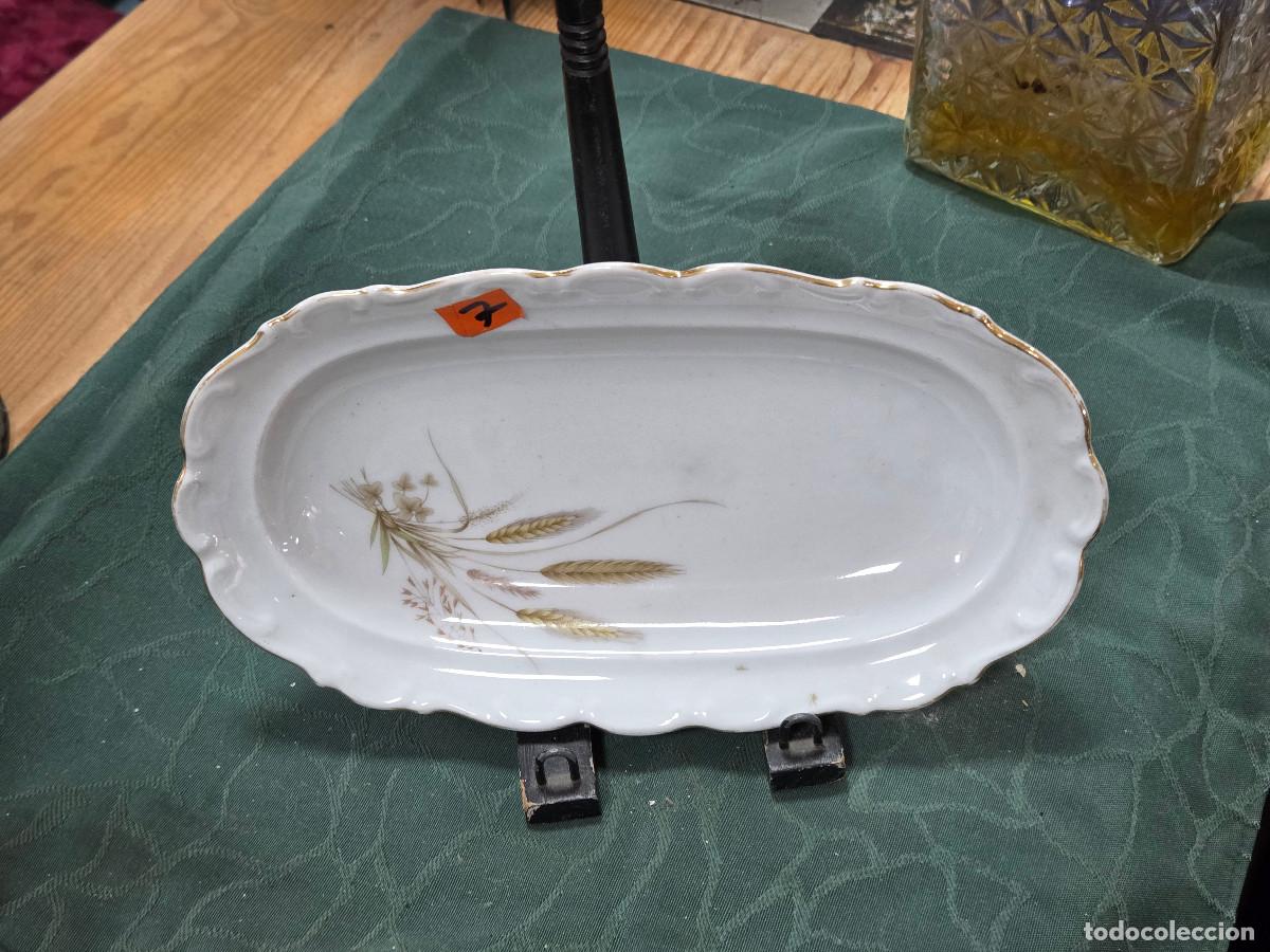 Antig&uuml;edades: bandeja de porcelana - Foto 1