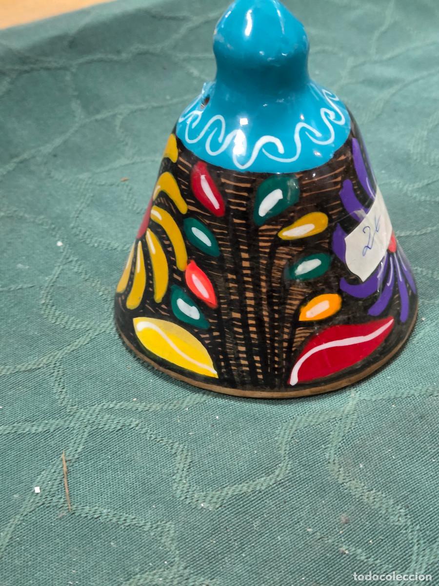 Antig&uuml;edades: campana de ceramica vintage - Foto 1