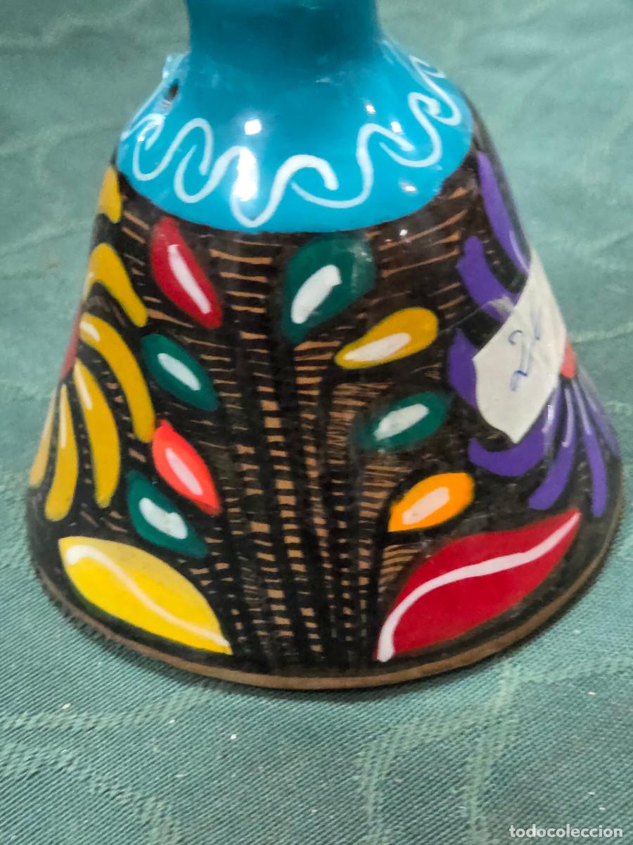 Antig&uuml;edades: campana de ceramica vintage - Foto 2