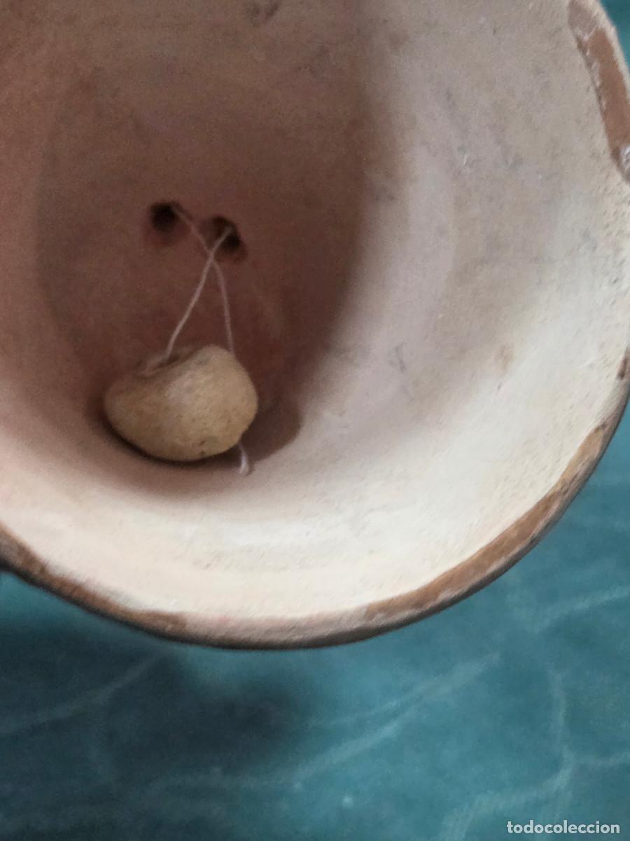 Antig&uuml;edades: campana de ceramica vintage - Foto 4