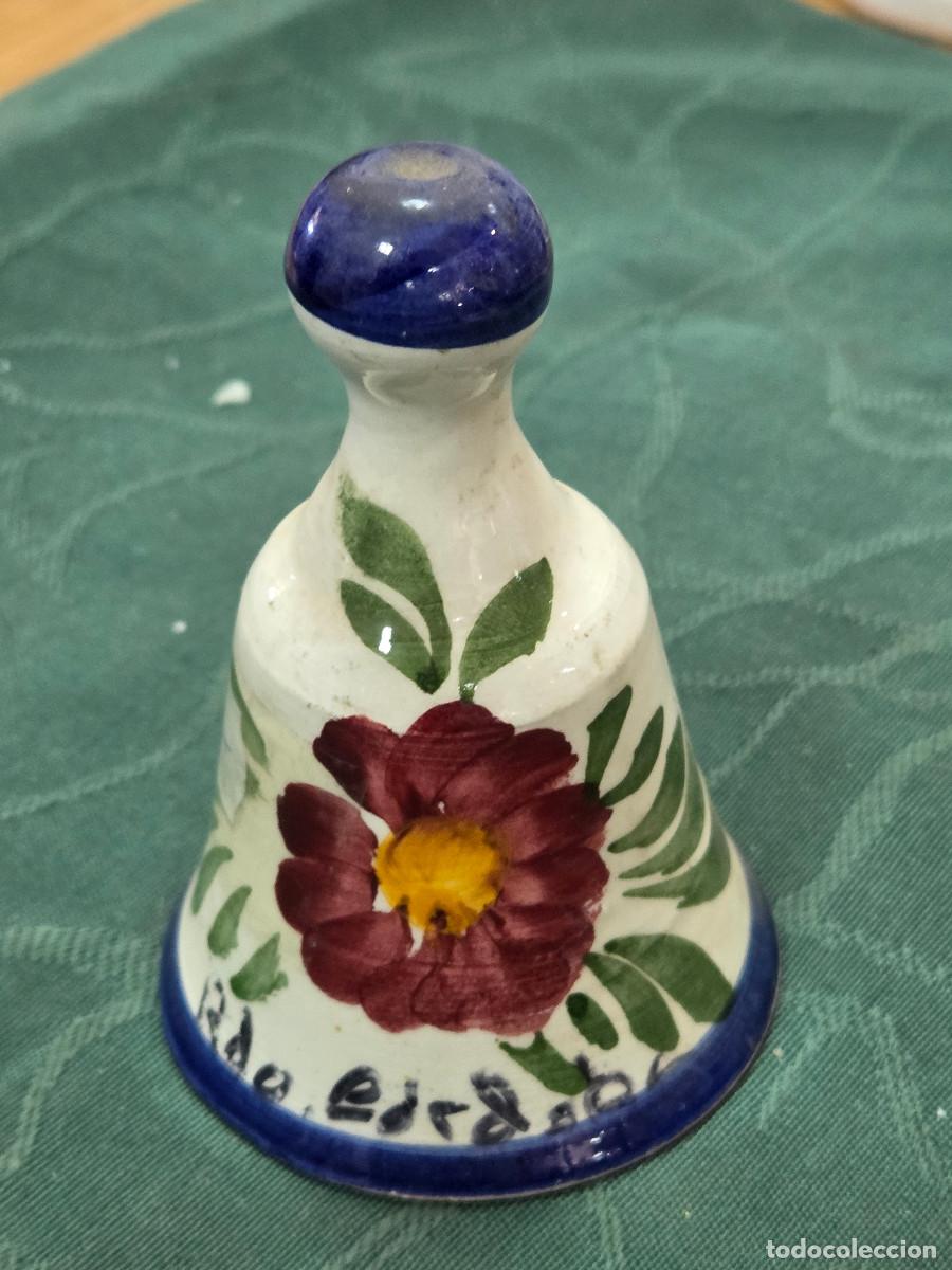 Antig&uuml;edades: campana de ceramica vintage - Foto 1
