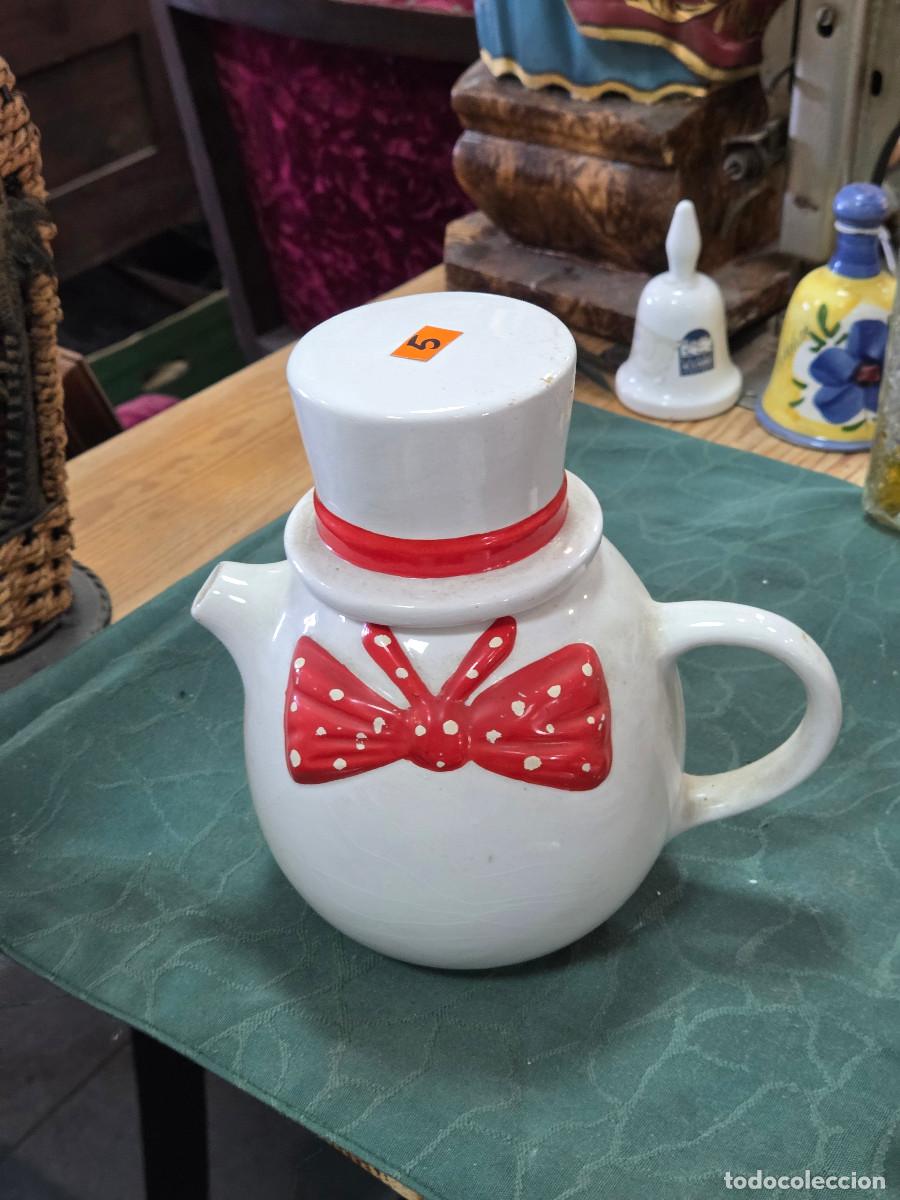 Antig&uuml;edades: jarra de ceramica vintage - Foto 1