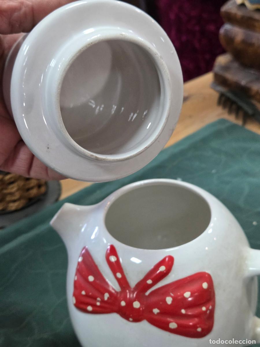 Antig&uuml;edades: jarra de ceramica vintage - Foto 3
