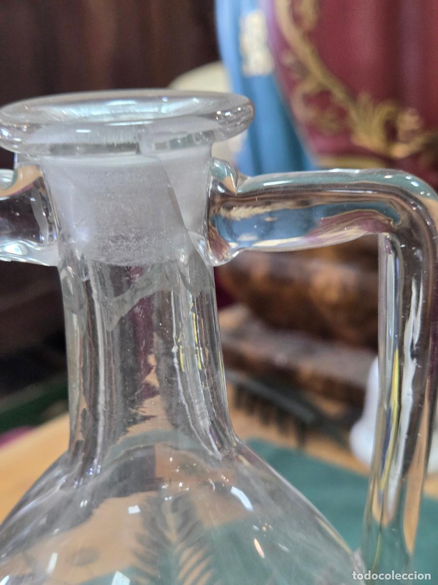 Antig&uuml;edades: anfora de cristal antiguo - Foto 4