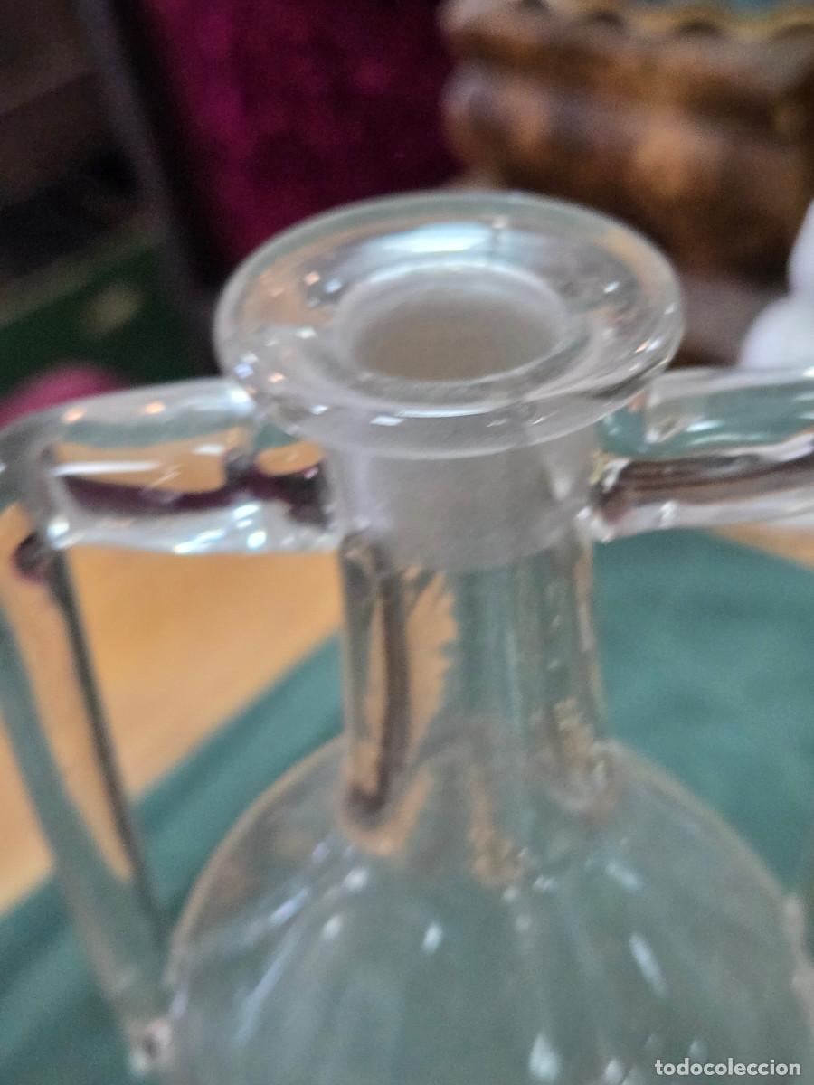 Antig&uuml;edades: anfora de cristal antiguo - Foto 5