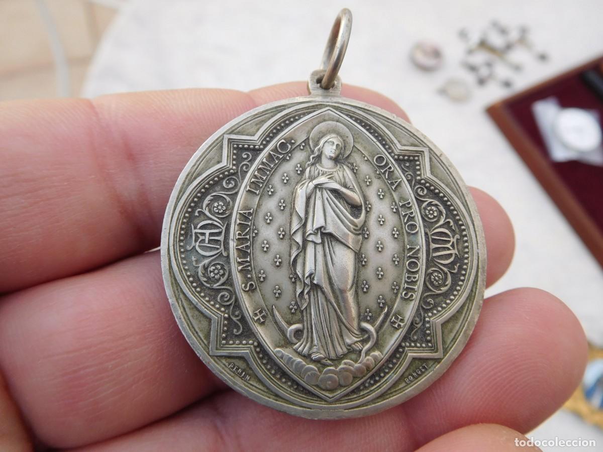 Antig&uuml;edades: Medalla de Santa Maria Inmaculada - Foto 1